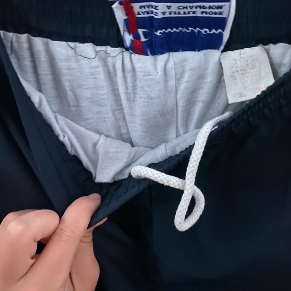 Champion navy blue tear away track pants - Picture 5 of 5
